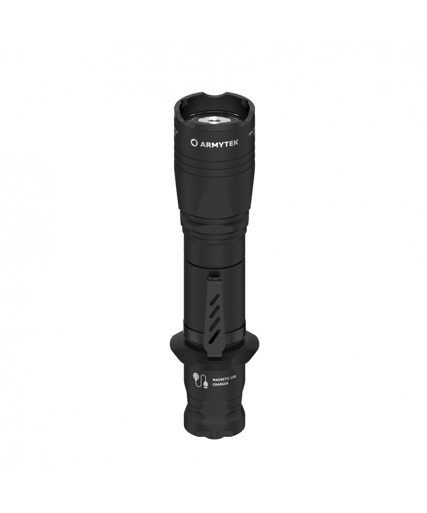 ArmyTek Dobermann Pro White LED Lampe de poche à batterie 1400 lm 114 g | Leroy Merlin